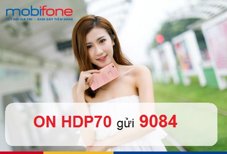 Gói cước HDP70 Mobifone