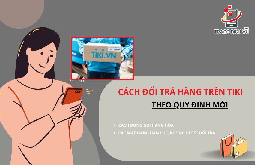 cach doi tra hang tren tiki