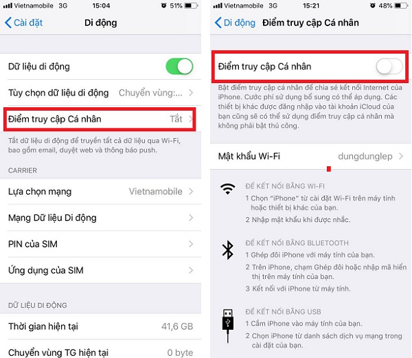  phat wifi thanh sim vietnamobile tren ios lbi loi carrier sieu de