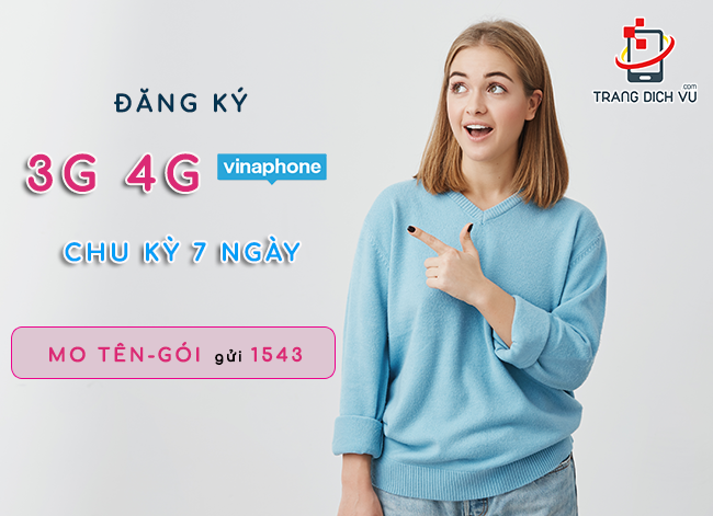 Gói 4G Vina 1 tuần