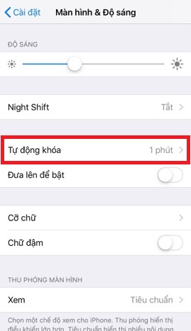 cach lam man hinh dien thoai luon sang iphone nhanh nhat