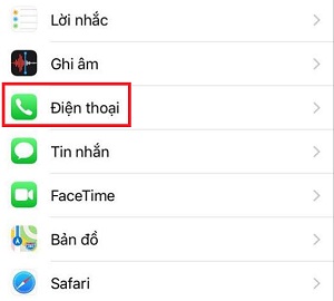 goi giau so tren iphone