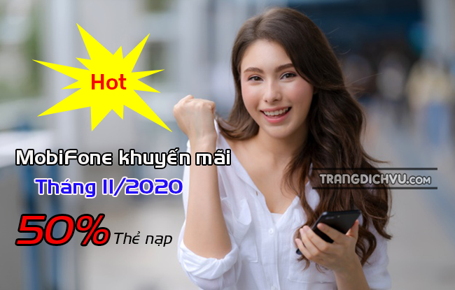 mobifone khuyen mai 50 the nap thang 11 2020