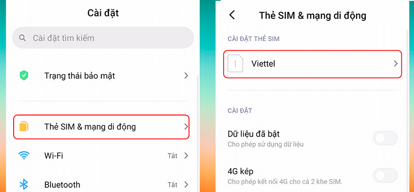 cach bat 5g tren xiaomi 