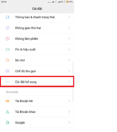 Cách khôi phục cài đặt gốc Xiaomi