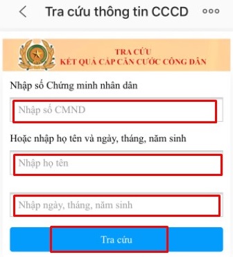 tra cuu can cuoc cong dan da lam xong chua qua online sieu de