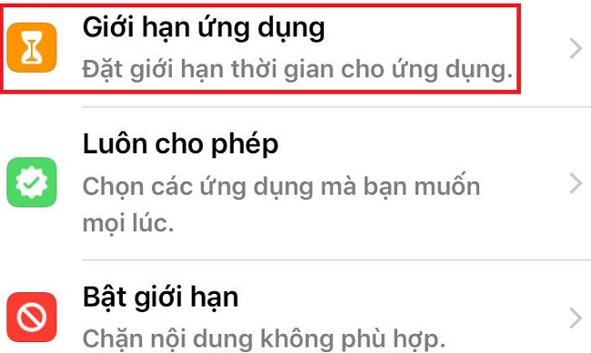 khoa ung dung tren iphone bang mat khau sieu de