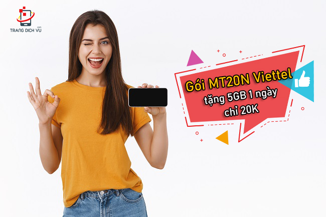 Đăng ký gói MT20N của Viettel