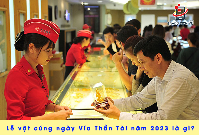 Ngày vía thần tài nên cúng gì