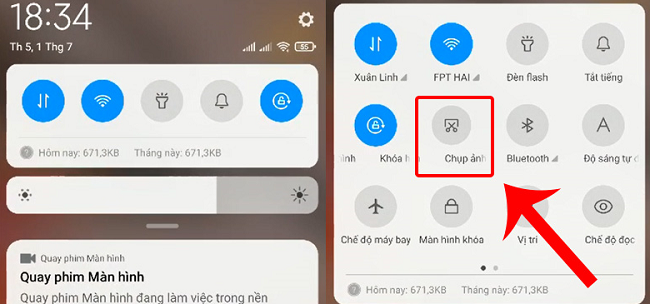 chup man hinh dien thoai xiaomi 11t 5g