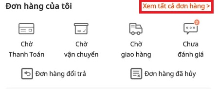 huong dan xem lai don hang da mua tren lazada