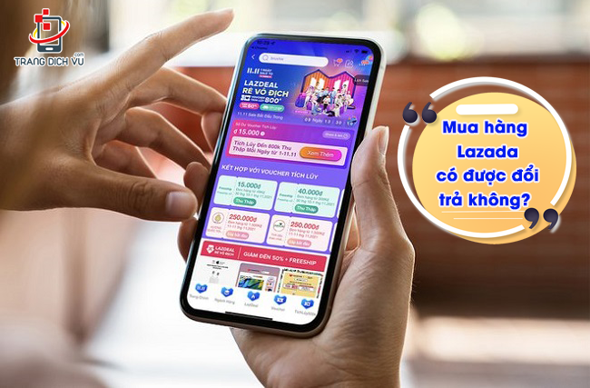 mua hang lazada co doi tra khong