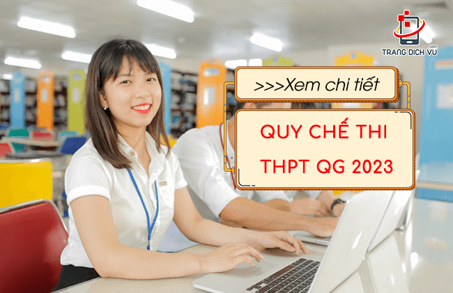 quy che thi thpt quoc gia 2023