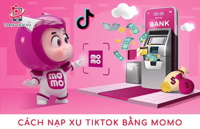 cach nap xu tiktok bang momo