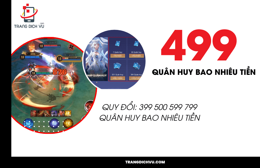 499 quan huy bao nhieu tien