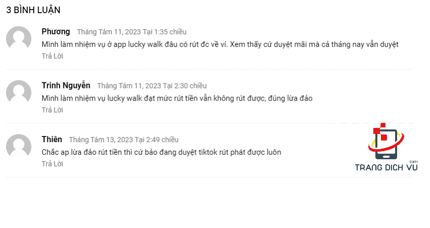 app Lucky walk co lua dao khong