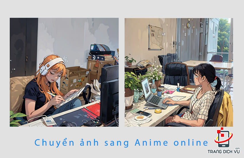 cach chuyen anh thanh anime online