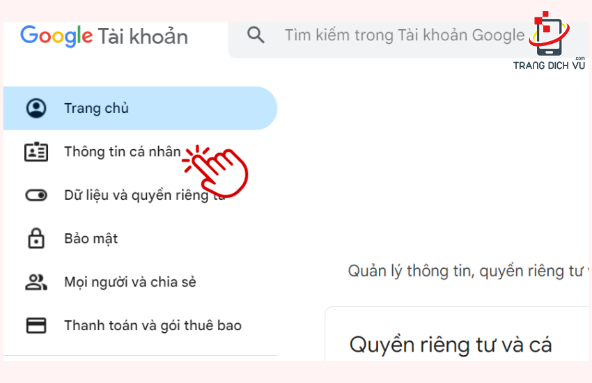 lap tai khoan gmail khong can so dien thoai