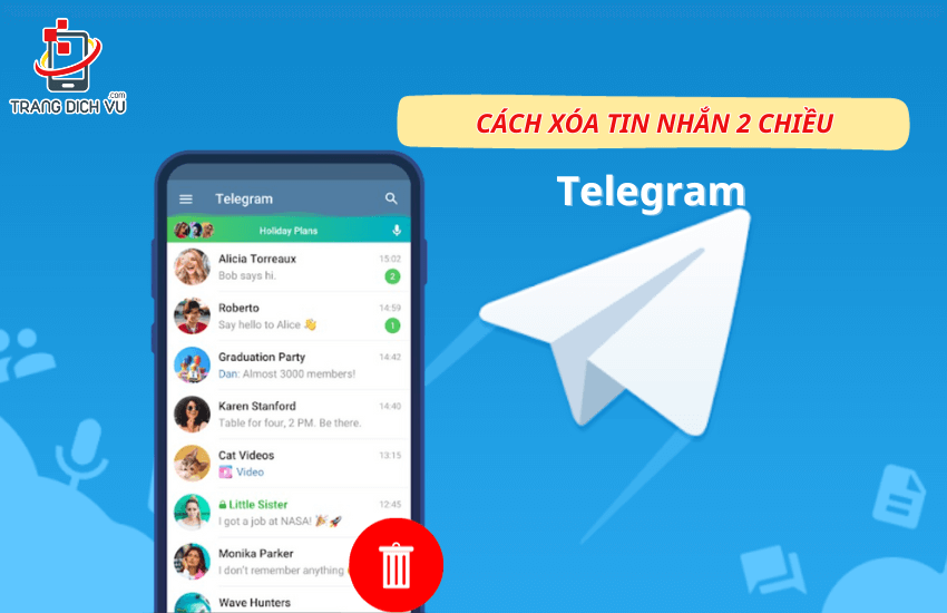 cach xoa tin nhan 2 chieu telegram