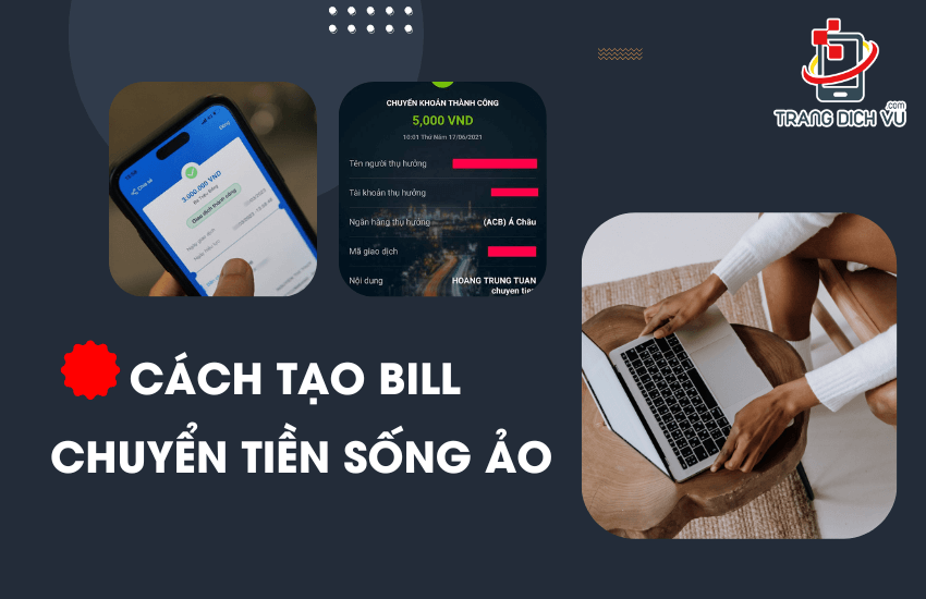 cach tao bill chuyen tien