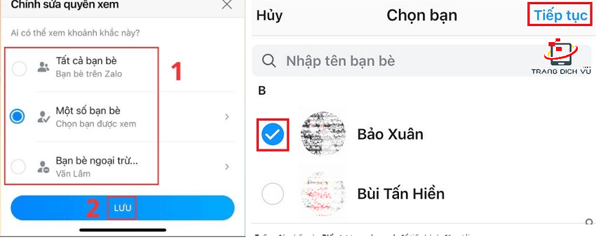 cach xem khoanh khac tren zalo ma khong ai biet